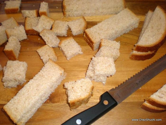 bread pieces